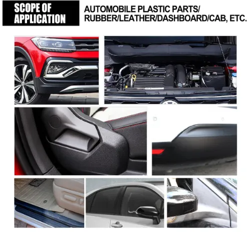 Plastic Coating Kit by RAYHONG - Rayhong Car Plastic Renovant – Interior Panel & Leather Restoration Agent (Made in China)
